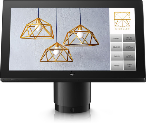 HP B8JZ3UT#ABA – Engage One Pro All-in-One System G5900E 3,2 GHz Tout-en-un 39,6 cm (15.6") 1366 x 768 pixels Écran tactile Noir