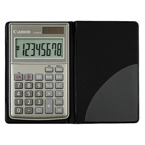 Canon LS-63TG calculatrice Poche Calculatrice basique Crème, Noir - 1076B002