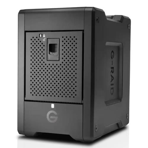 SanDisk G-RAID SHUTTLE 4 boîtier de disques 80 To Bureau Noir - SDPH34H-080T-NBAAB