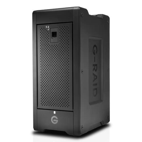 SanDisk G-RAID SHUTTLE 8 boîtier de disques 160 To Bureau Noir - SDPH48H-160T-NBAAB