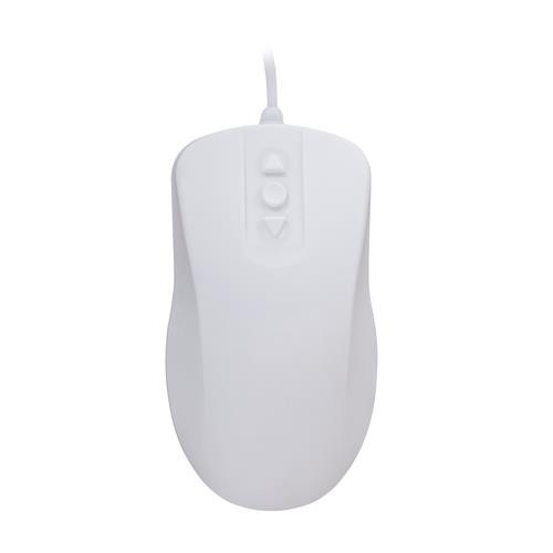 Contour Design Active Key Contour ClassicClean Souris Médicale IP68 5 Boutons Filaire Blanc PMH1 - AK-PMH12OB-US-W