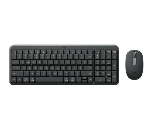 Logitech 920-013510 – MK250 Compact Bluetooth Wireless Combo clavier Souris incluse Universel RF sans fil + Bluetooth QWERTY Anglais américain Graphite