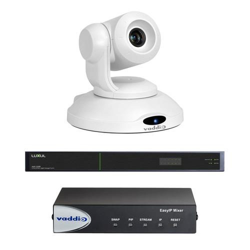 Vaddio Easyip Mixer Base Kit White  99960321000W - 999-60321-000W