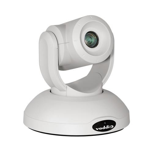 Vaddio RoboSHOT Video Conferencing Camera - 8.5 Megapixel - 60 fps - White - 8.6 Megapixel Interpola 9999952000W webcam - 999-9952-000W