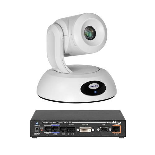 Vaddio RoboSHOT Video Conferencing Camera - White - Network (RJ-45)  99999160000W webcam - 999-99160-000W
