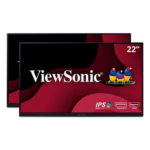 Viewsonic VA VA2256-mhd_H2 écran plat de PC 55,9 cm (22") 1920 x 1080 pixels Full HD LED Noir - VA2256-MHD_H2
