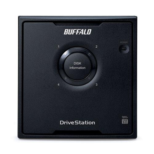 Buffalo DriveStation HD-QHU3 boîtier de disques 16 To Bureau Noir - HD-QH16TU3R5