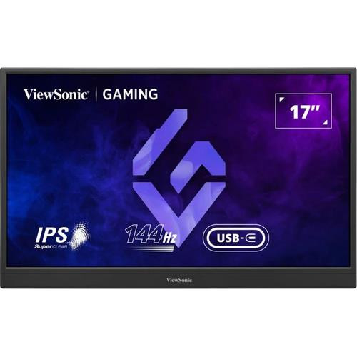 Viewsonic VX Series  écran plat de PC 43,2 cm (17") 1920 x 1080 pixels Full HD LED Noir, Gris - VX1754