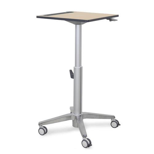 Ergotron  pupitre Bois, Argent - 24-811-F13