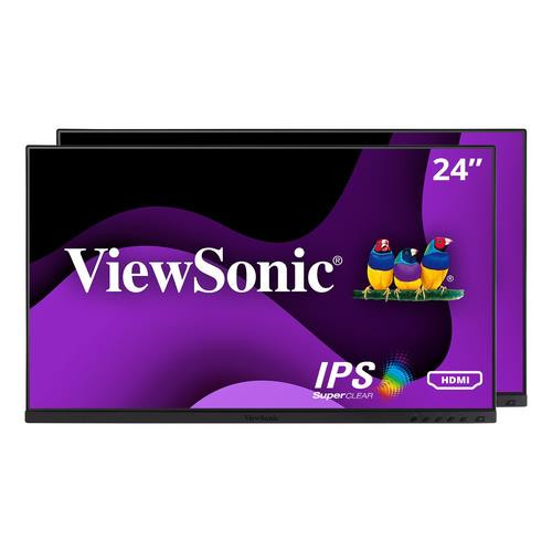 Viewsonic VG Series  écran plat de PC 61 cm (24") 1920 x 1080 pixels Full HD LED Noir - VG2448A-2_H2