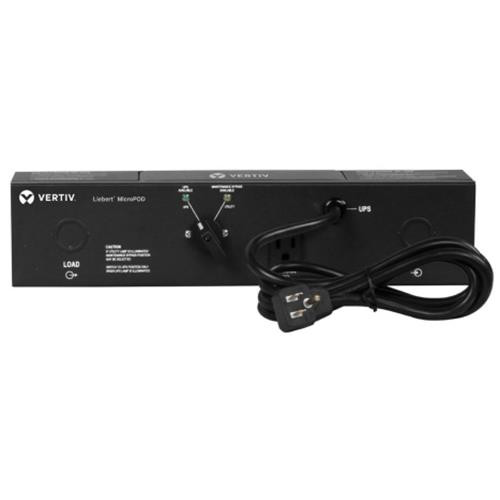 Vertiv  unité de distribution d'énergie 8 sortie(s) CA 2U Noir - MP2-115A