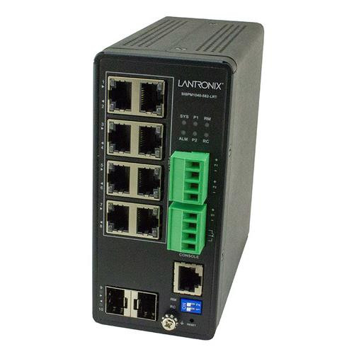 Lantronix  commutateur réseau Noir - SISPM1040-582-LRT