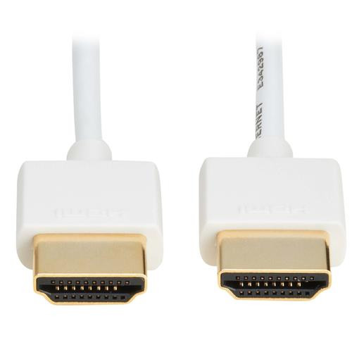 Eaton P569-010-SLIM-W – Câble HDMI 3,1 m HDMI Type A (Standard) Blanc