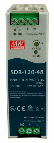 LANTRONIX SI-IES-521D-LRT – Convertisseur de support réseau Blanc, Bleu