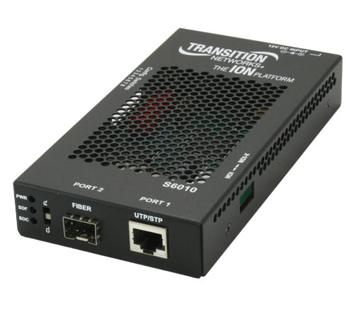 LANTRONIX S6010-1013-LA – S6010-1013 convertisseur de support réseau 2048 Mbit/s 1300 nm Multimode Noir