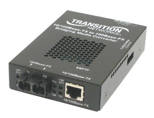 LANTRONIX SBFTF1014-105-SA – Convertisseur de support réseau 100 Mbit/s 1310 nm Monomode Noir