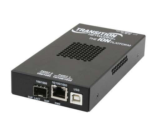LANTRONIX S3221-1040-SA – S3221-1040 convertisseur de support réseau 1000 Mbit/s Noir