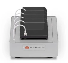 Bretford PCPDT5-PM – PureCharge Pro Tray Autonome Acier Gris