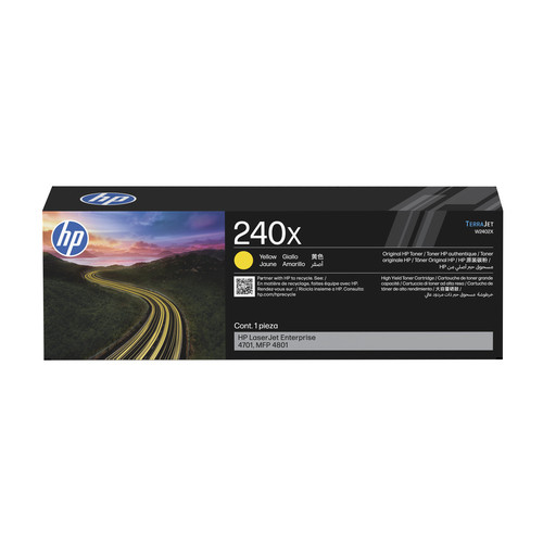 HP Toner jaune LaserJet 240X authentique grande capacité - W2402X