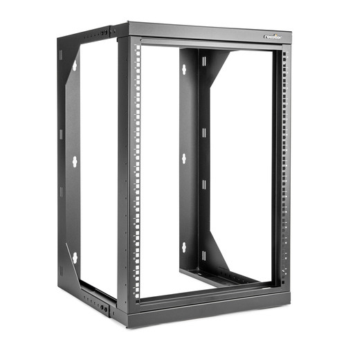 Rocstor  étagère 15U Rack monté sur le mur Noir - Y10E029-B1