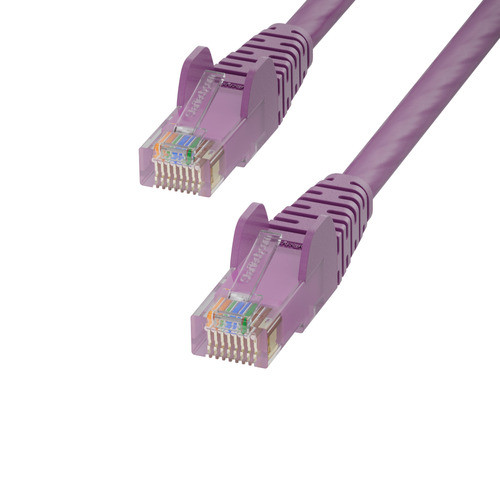 StarTech.com  câble de réseau Violet 7,6 m Cat6 U/UTP (UTP) Rond - CAT6UTP25FPL