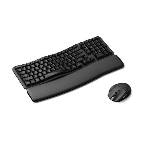 Kensington KM620 EQ clavier Souris incluse maison/bureau USB + Bluetooth QWERTY Noir - K72490NA