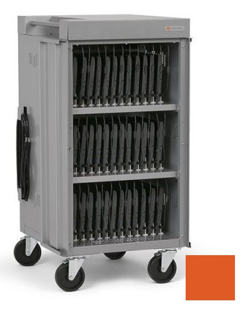 Bretford CUBE Cart Slim Classe mobile de charge et de gestion Orange - TVCS36USBCSC-TAG