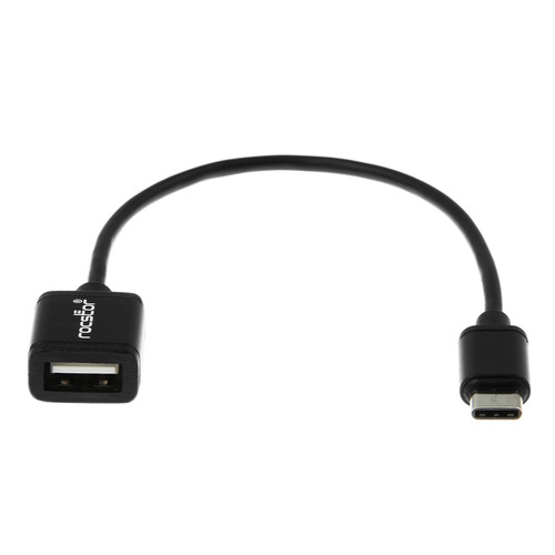 Rocstor  câble USB 0,15 m USB C USB A Noir - Y10C142-B1