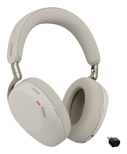 Jabra Evolve3 85 MS + Link 390c Casque Sans fil Arceau Appels/Musique USB Type-C Bluetooth Gris - 38599-999-898