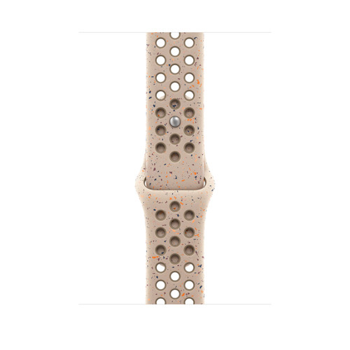 Apple  accessoire intelligent à porter sur soi Bande Beige Aluminium, Fluoroélastomère - MUUQ3AM/A