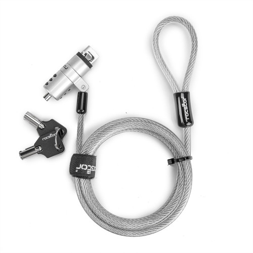 Rocstor  bloqueur de port Bloqueur de port + clé USB Type-A Argent 1 pièce(s) - Y1RB021-B1