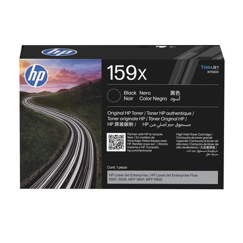 HP Toner noir LaserJet authentique 159X - W1590X