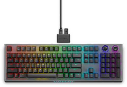 Alienware Tri-Mode AW920K clavier Gaming USB + RF Wireless + Bluetooth Gris - AW920K-G-WW
