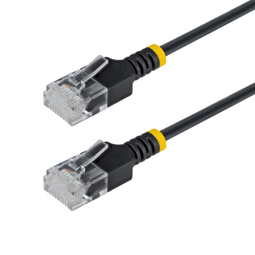 StarTech.com  câble de réseau Noir 4,3 m Cat6a U/UTP (UTP) Rond - N6APATUTP34BKS-14FT