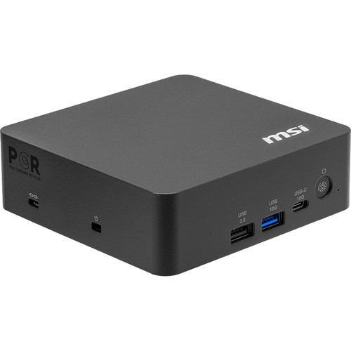 MSI Cubi NUC AI+ 3MG-017US Copilot+ PC Intel Core Ultra 9 386H 16 Go DDR5-SDRAM 1 To SSD Windows 11 Home Mini PC Noir - CUBI NUC AI+ 3MG-017US