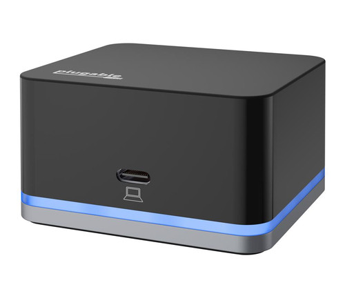 Plugable Technologies PLUGABLE USB C CUBE - MINI DOCK Avec fil USB 3.2 Gen 1 (3.1 Gen 1) Type-C Noir - UD-CUBE