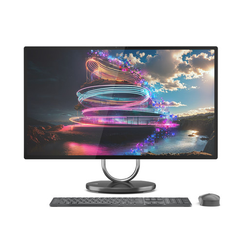 Lenovo Yoga AIO 32ILL10 Copilot+ PC Intel Core Ultra 7 258V 80 cm (31.5") 3840 x 2160 pixels PC All-in-One 32 Go LPDDR5x-SDRAM 1 To SSD NVIDIA GeForce RTX 4050 Windows 11 Pro Wi-Fi 7 (802.11be) Gris - F0HX000MUS