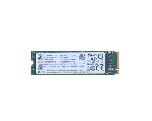 HP Disque dur électronique 2 To PCIe-4x4 - B8BD7AA
