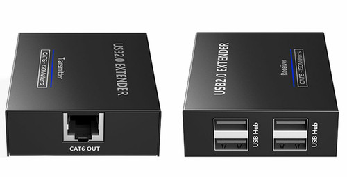 Rocstor  extension audio/video Émetteur et récepteur AV Noir - Y10G004-B1