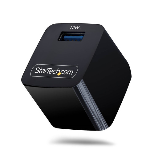 StarTech.com  chargeur d'appareils mobiles Universel Noir Secteur Intérieure - 011NB-WALL-CHARGER
