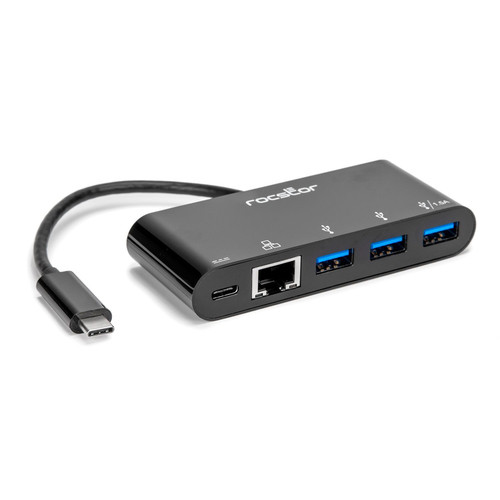 Rocstor  station d'accueil USB Type-C Noir - Y10A262-B1