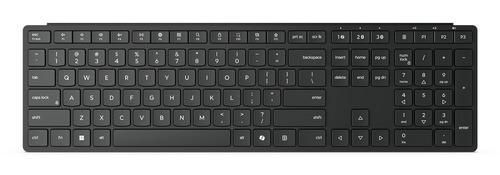 Lenovo Wireless Multi-Mode Pro 6000 clavier maison/bureau RF sans fil + Bluetooth QWERTY Anglais américain Noir - 4Y41S04659