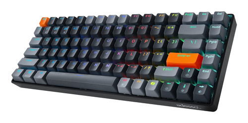 Adesso EasyTouch 1000 clavier maison/bureau USB + RF Wireless + Bluetooth QWERTY Anglais américain Noir, Gris - EASYTOUCH 1000