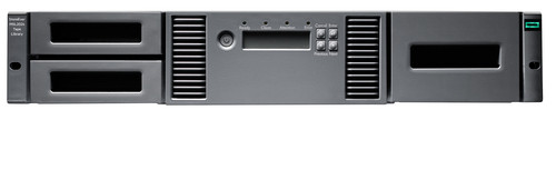 HPE Storage MSL2024 Tape Library 1x MSL LTO-9 Fibre Channel 15x LTO-9 45TB Data Cartridges - P84146-B25