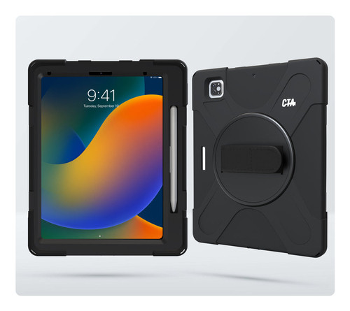 CTA Digital  étui pour tablette 32,8 cm (12.9") Coque Noir - CASE-PCGKHD12