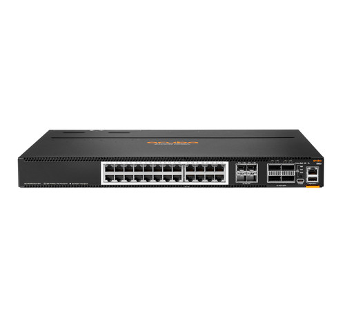 HPE Aruba Networking CX 8100 24x10G Base-T 4x10G SFP+ 4x40/100G QSFP28 FB 3Fan 2AC PSU Géré L3 10G Ethernet (100/1000/10000) 1U - R9W88A#B2B