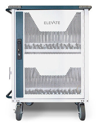 JAR Systems Elevate USB-C Charging Cart EDU 32 Smartphone, Netbook, Ordinateur portable, Tablette, Ordinateur portable Blanc Charge rapide Extérieure - MC-6032-EDU