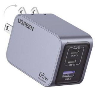 Ugreen Nexode Pro Ordinateur portable, Smartphone Bleu Secteur Charge rapide Intérieure - 25870