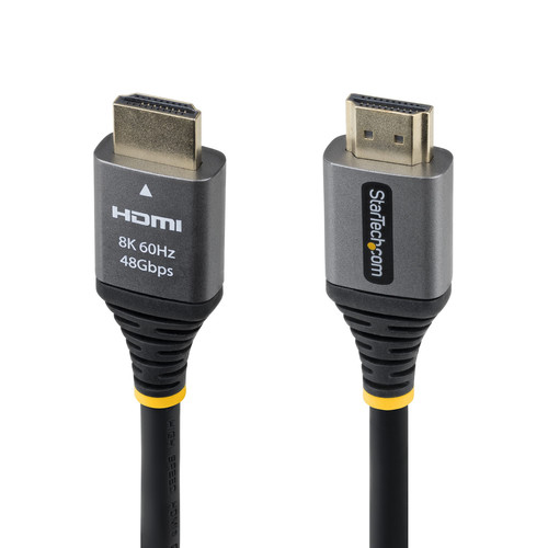StarTech.com  câble HDMI 1,8 m HDMI Type A (Standard) Noir, Argent - HDMM21V6F