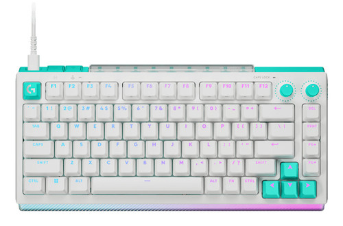 Logitech G G512 X 75 clavier Gaming USB QWERTY Anglais Blanc - 920-013949